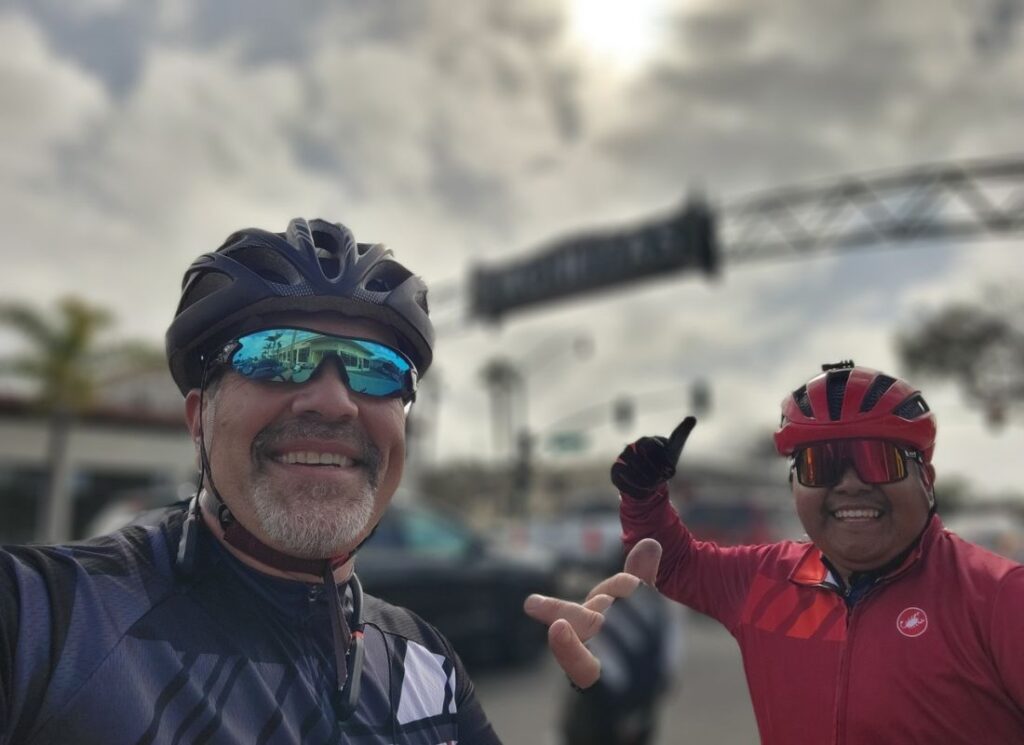 DR. BRIAN LENZKES BIKING